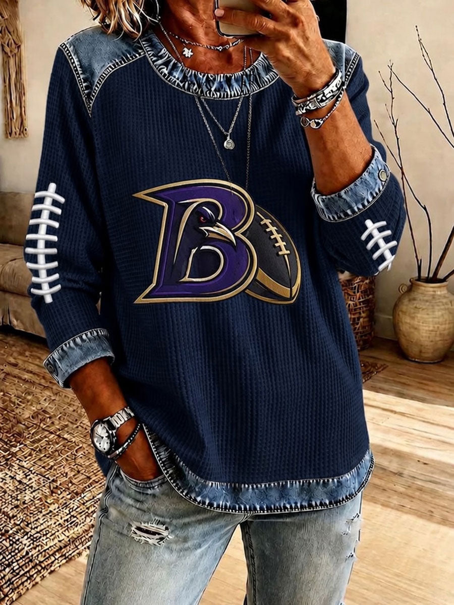 Ladies' Football Fan Casual Top