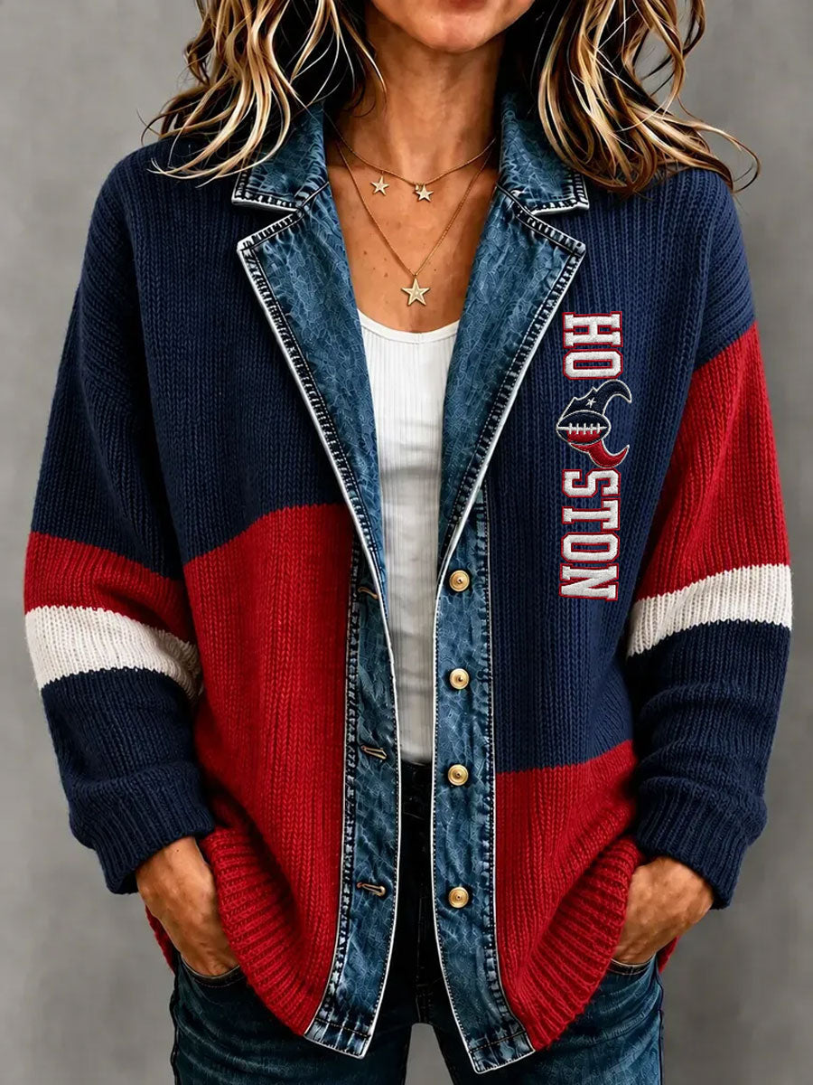 Women'S Football Fan Casual Top