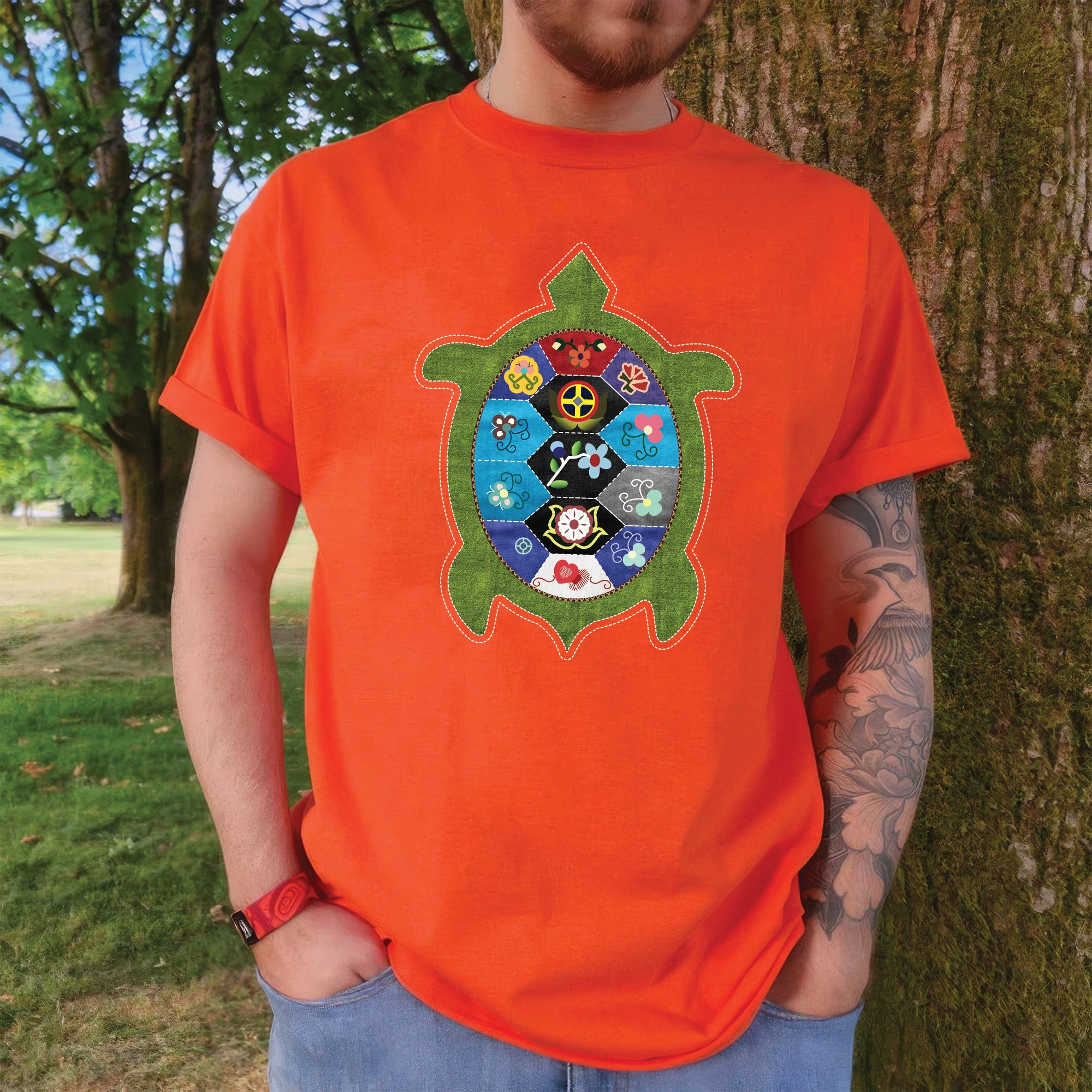 Turtle of Strength, Shield of Colors - For Every Child Matters Unisex T-shirt/Hoodie/Sweatshirt 173