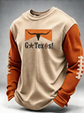 Men's Rugby Printed Waffle T-Shirt