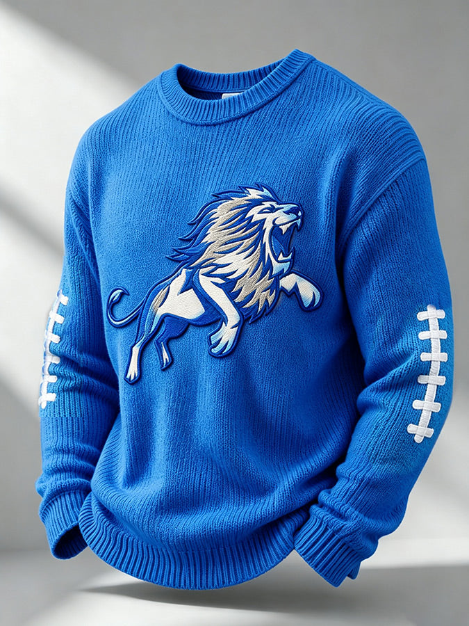 Men's casual rugby sweater