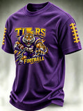 Men's Football Fan Waffle T-Shirt