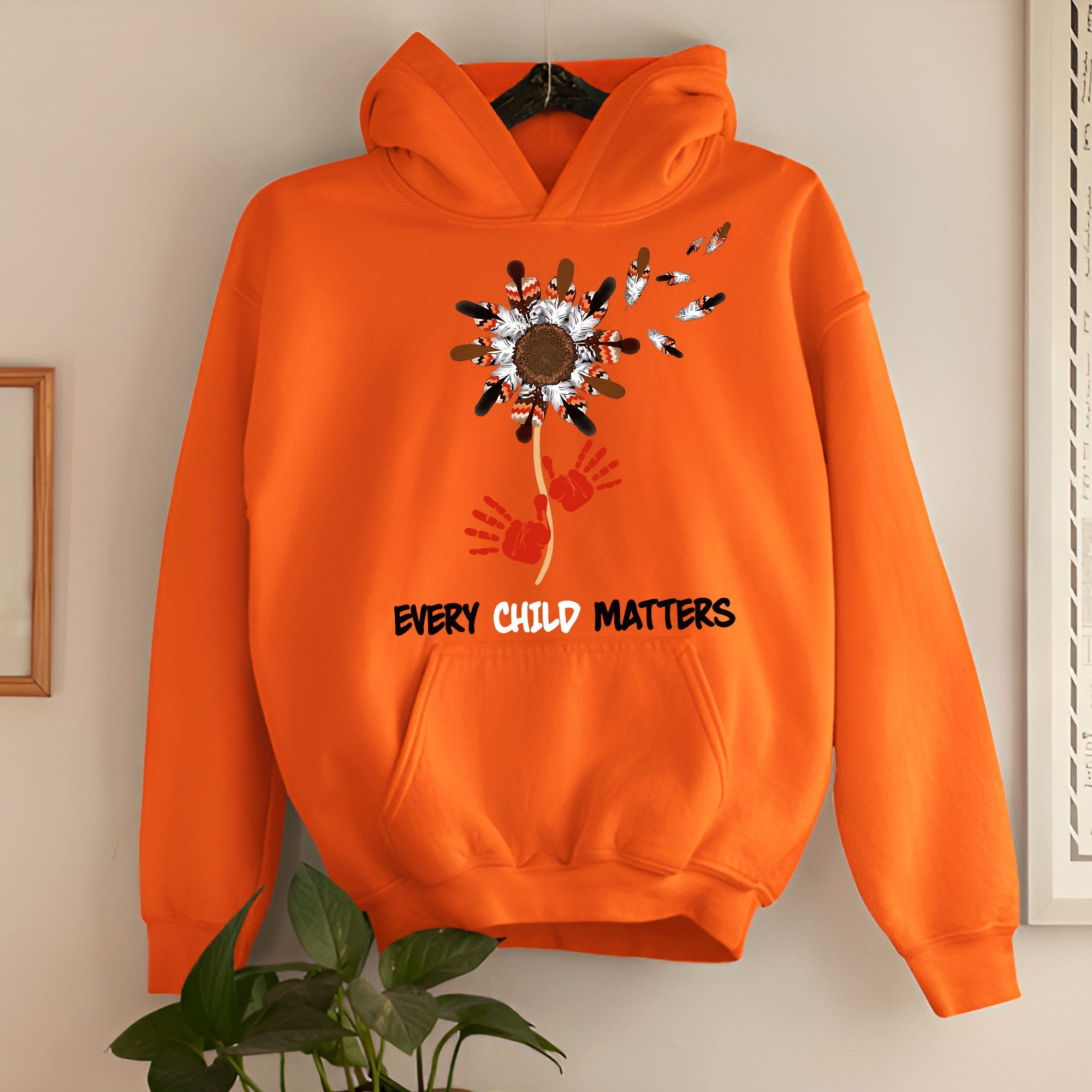 Every Child Matter Native Feathered Spirit Native American Unisex T-shirt/Hoodie/Sweatshirt