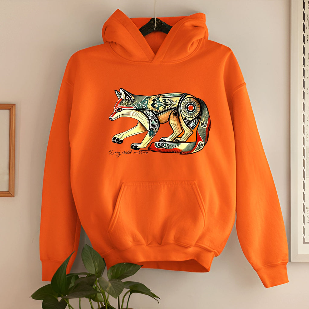 Every Child Matters Native Fox Totem Native American Unisex T-shirt/Hoodie/Sweatshirt