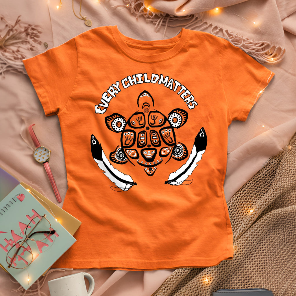 Every Child Matters Native Turtle Tracks Native American Unisex T-shirt/Hoodie/Sweatshirt
