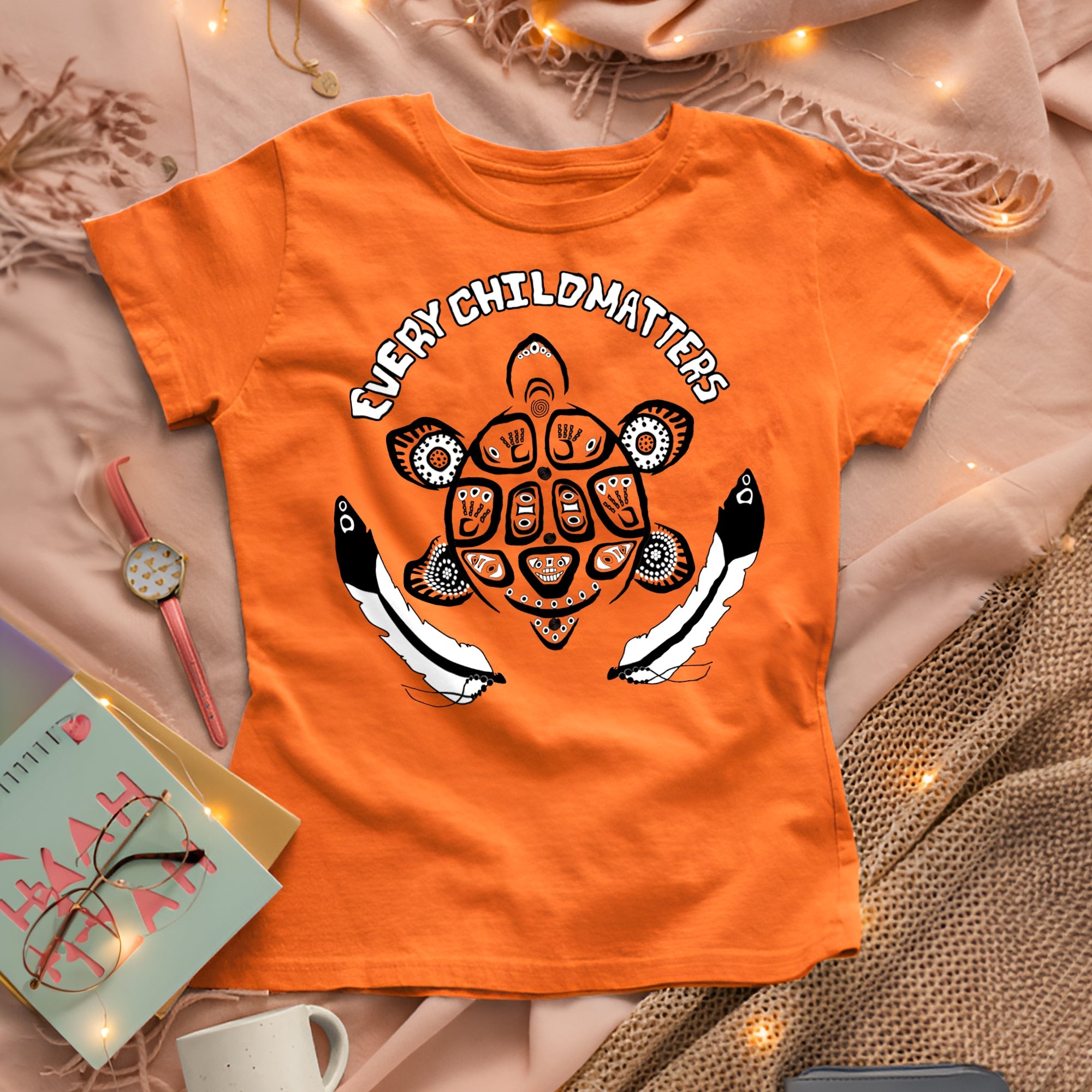 Every Child Matters Native Turtle Tracks Native American Unisex T-shirt/Hoodie/Sweatshirt
