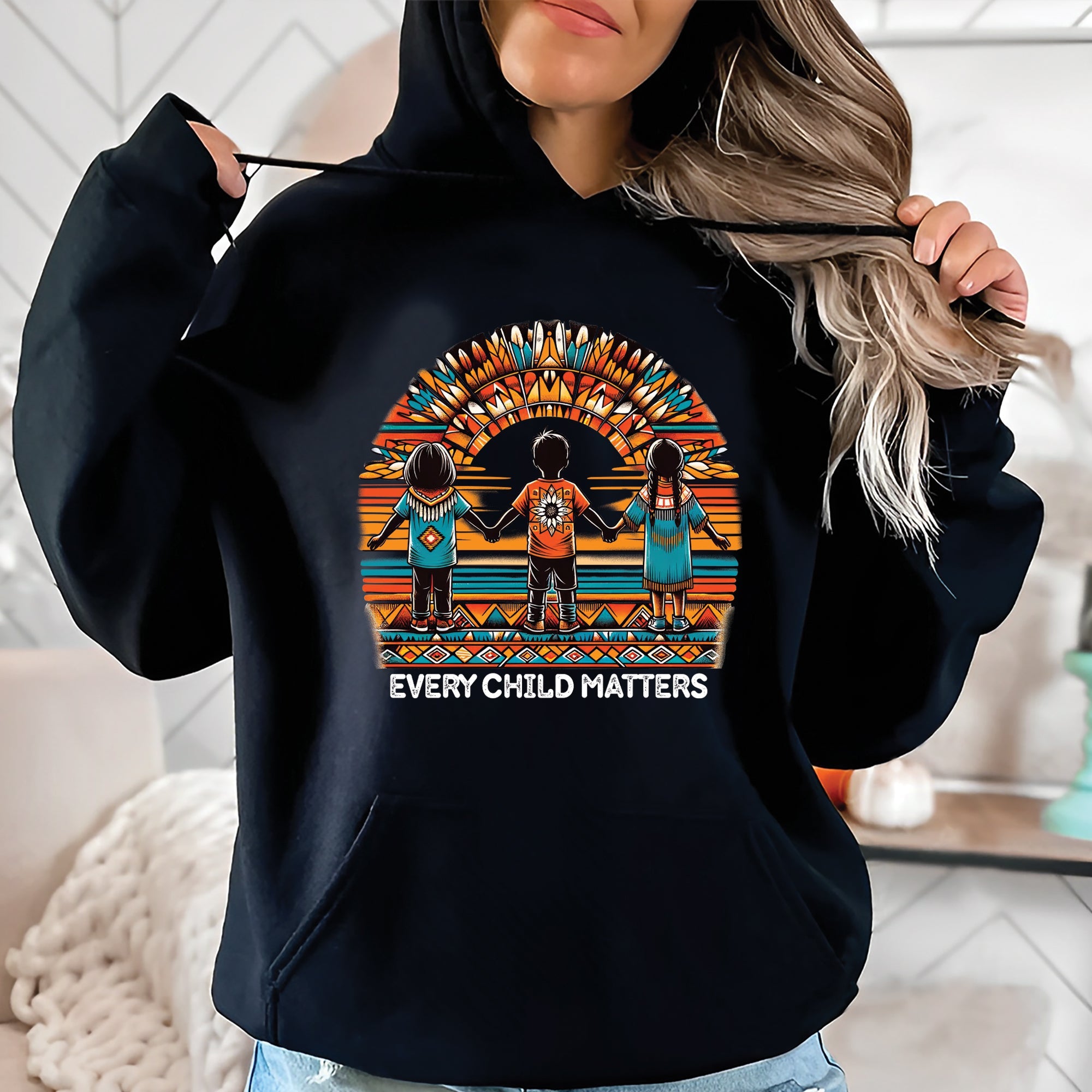 Truth and Reconciliation Every Child Matters Orange Shirt Day Native American Unisex T-shirt/Hoodie/Sweatshirt