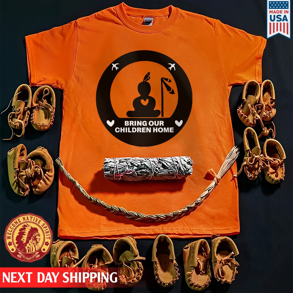 Every Child Matters Bring Our Children Home Circle For Orange Day Unisex T-shirt/Hoodie/Sweatshirt