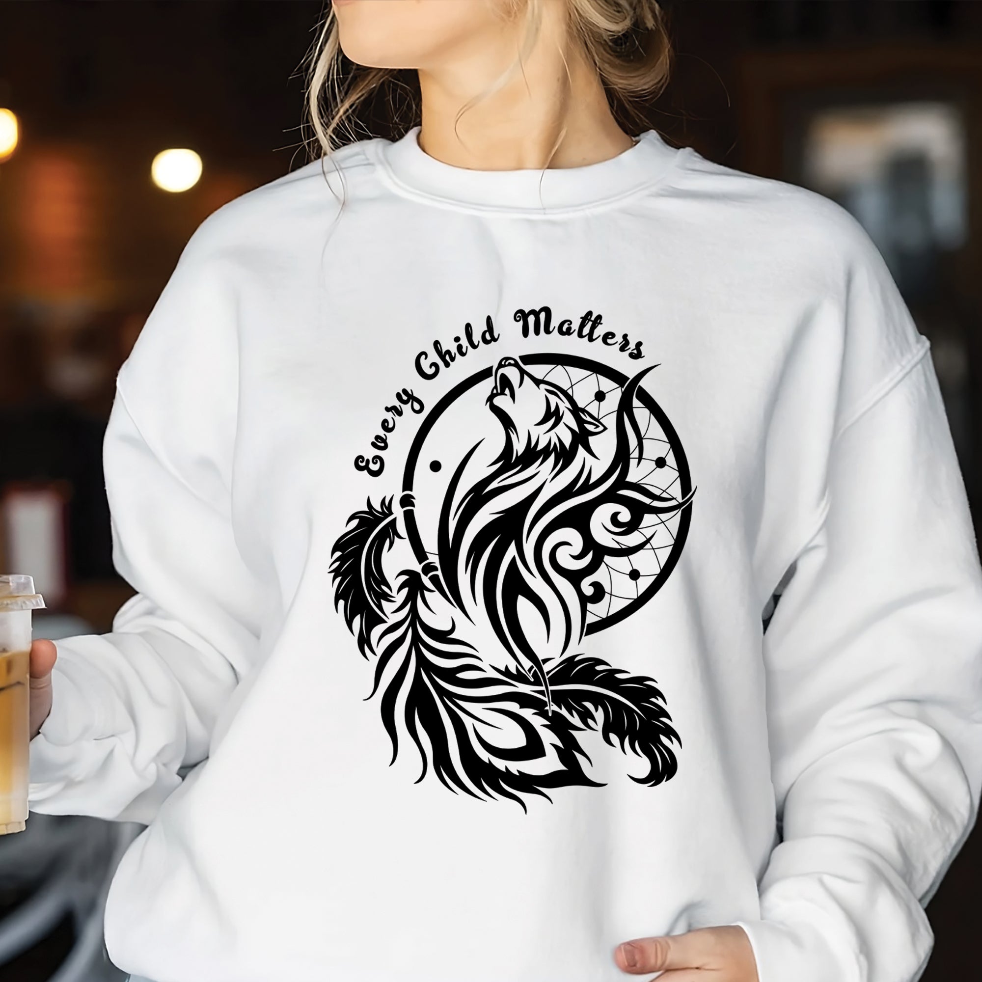 Every Child Matters Wolf Dreamcatcher Unisex T-shirt/Hoodie/Sweatshirt