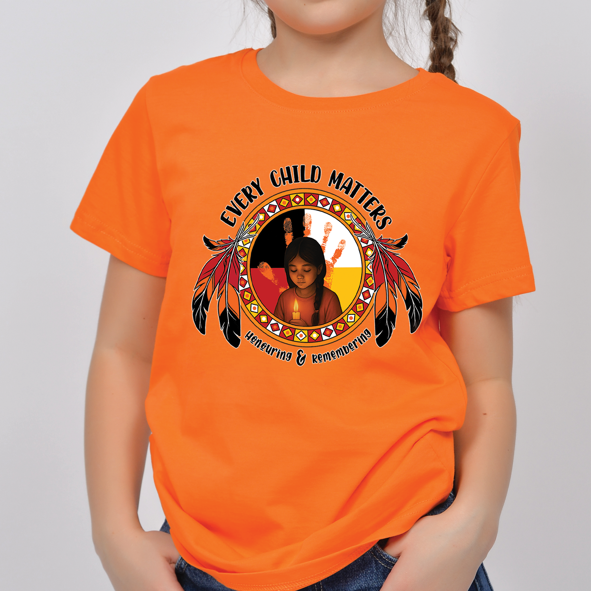 Remembering the Lost, Honouring the Survivors For Orange Shirt Day Unisex T-shirt/Hoodie/Sweatshirt 148