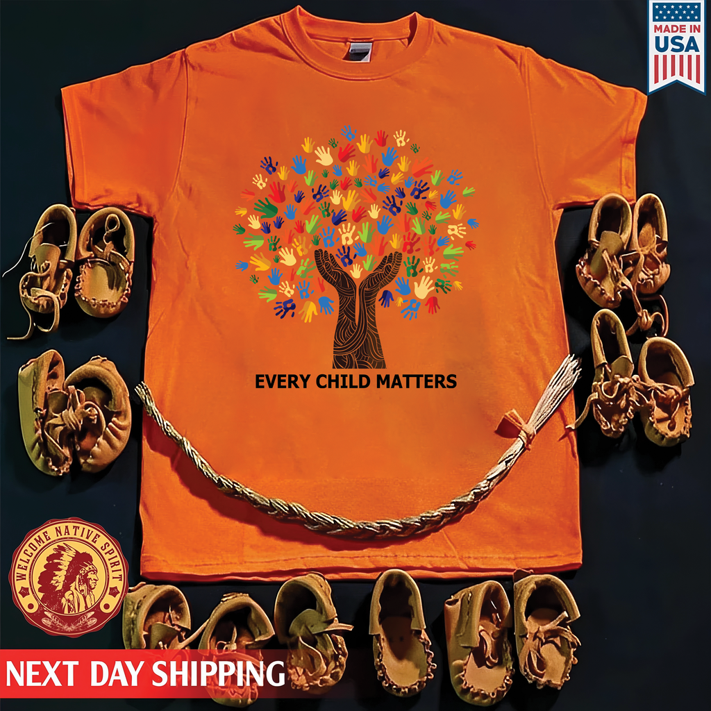Tree of Life, Handprints of Unity and Strength - For Every Child Matters Unisex T-shirt/Hoodie/Sweatshirt 170