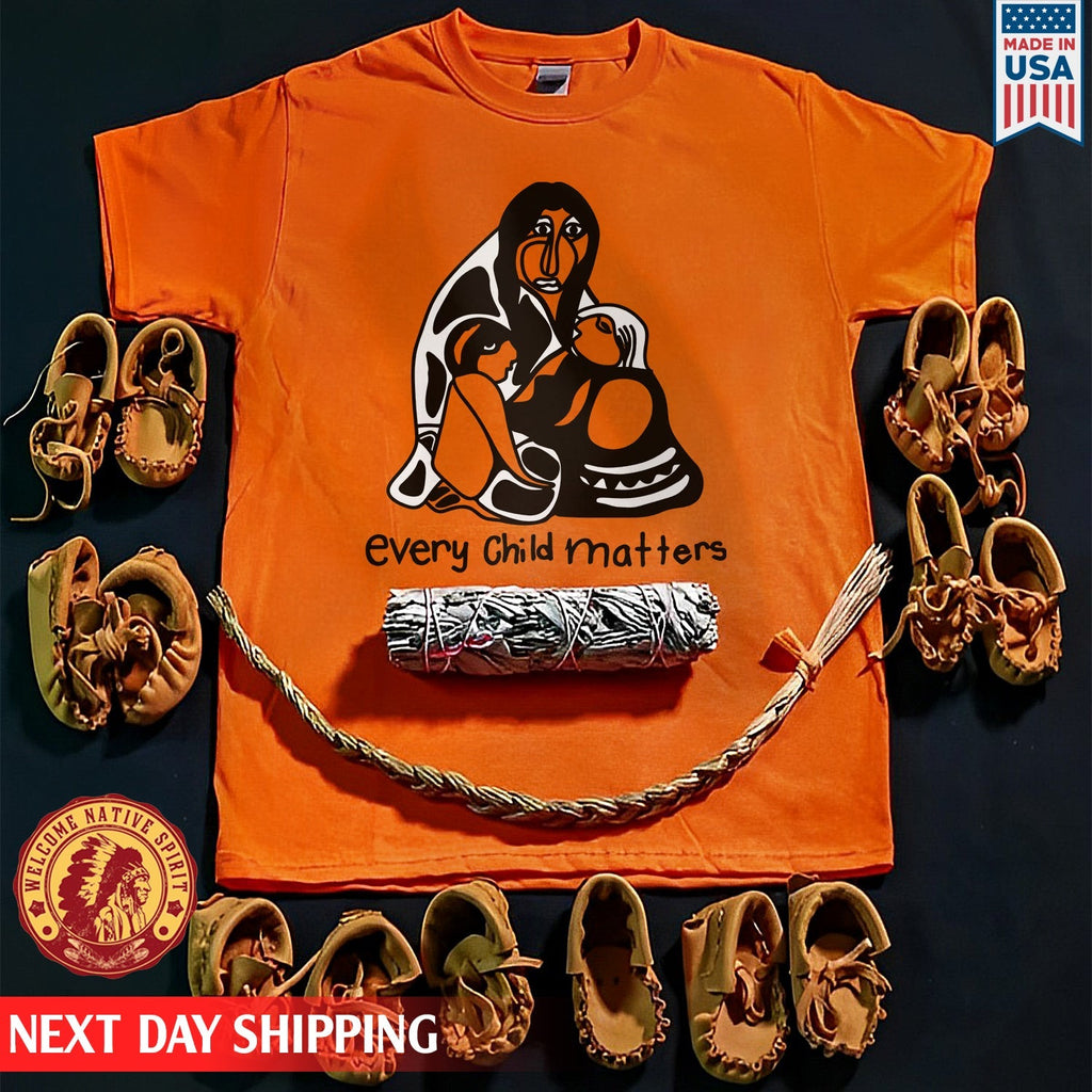 Every Child Matters Grandma With Grandniece Together For Orange Day Unisex T-shirt/Hoodie/Sweatshirt