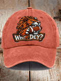 Unisex Football Print Hat