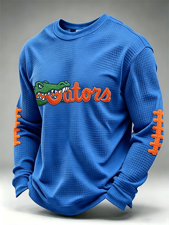 Men'S Retro Football Waffle T-Shirt