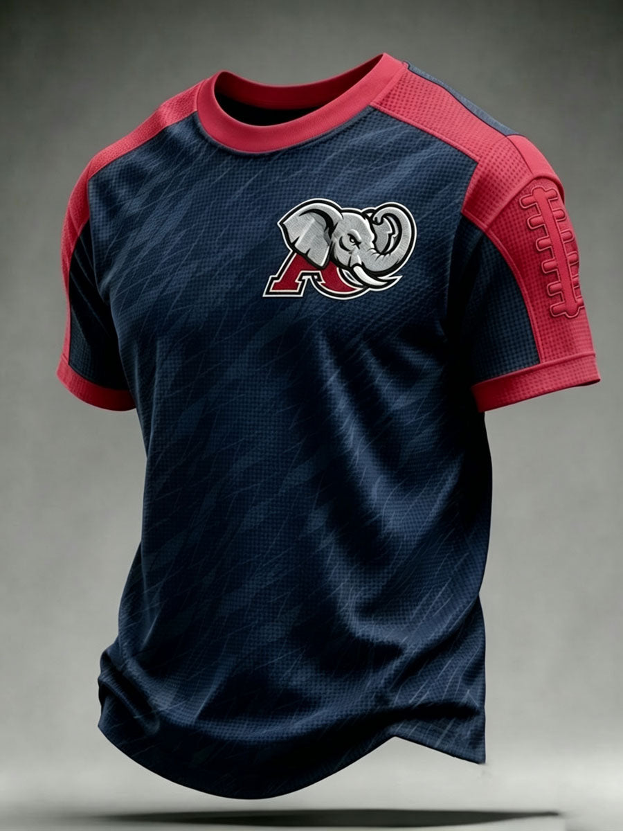 Men'S Football Fan Waffle T-Shirt