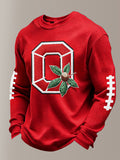 Men'S Rugby Printed Waffle T-Shirt