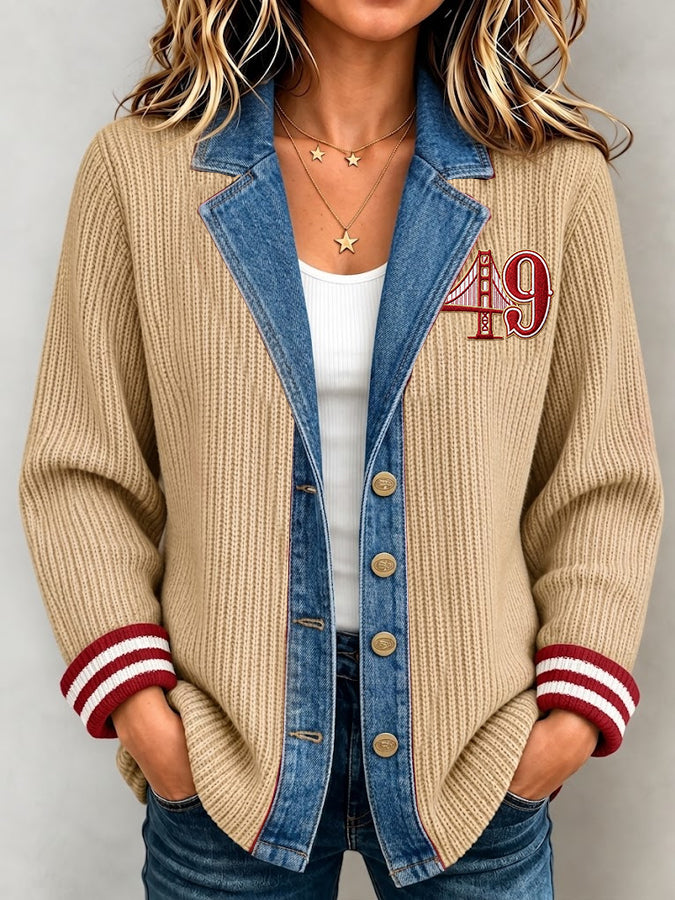 Women'S Football Fan Casual Top