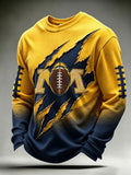 Men'S Rugby Printed Waffle T-Shirt