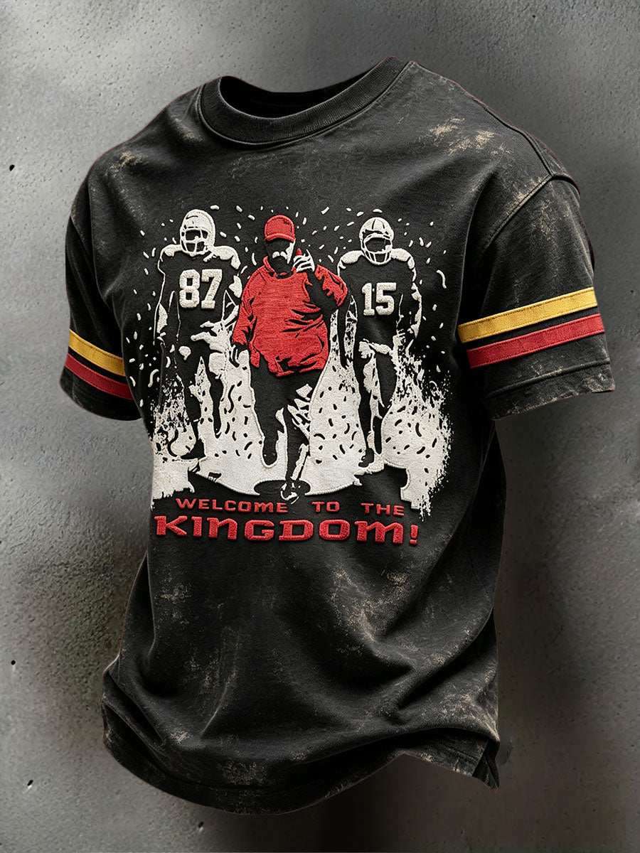 Men'S Football Fan Casual T-Shirt