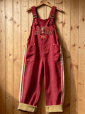 Women's Football Fans Print Patchwork Jumpsuit