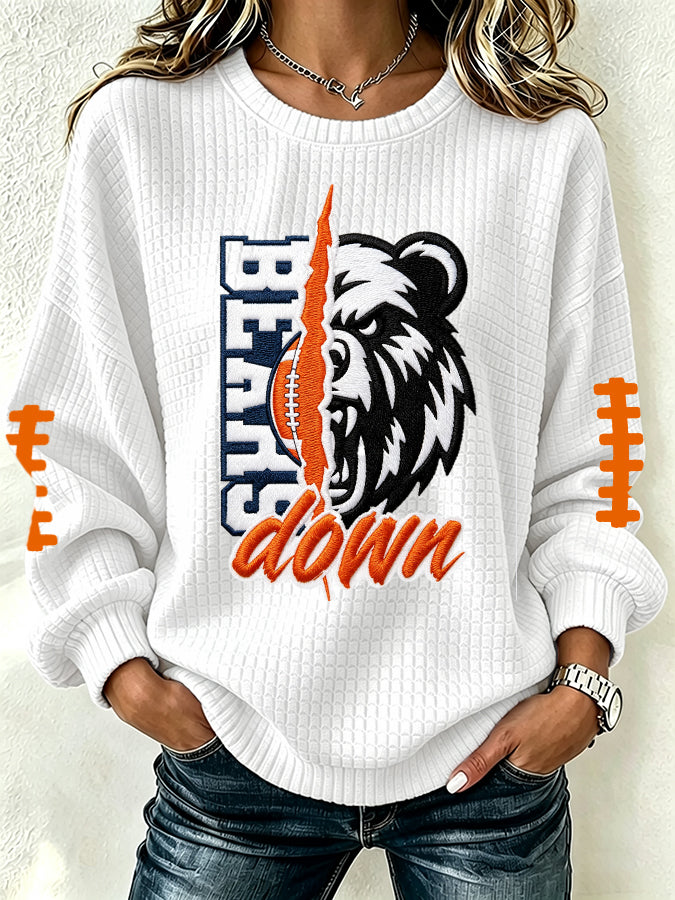 Women'S Football Sports Casual Pullover
