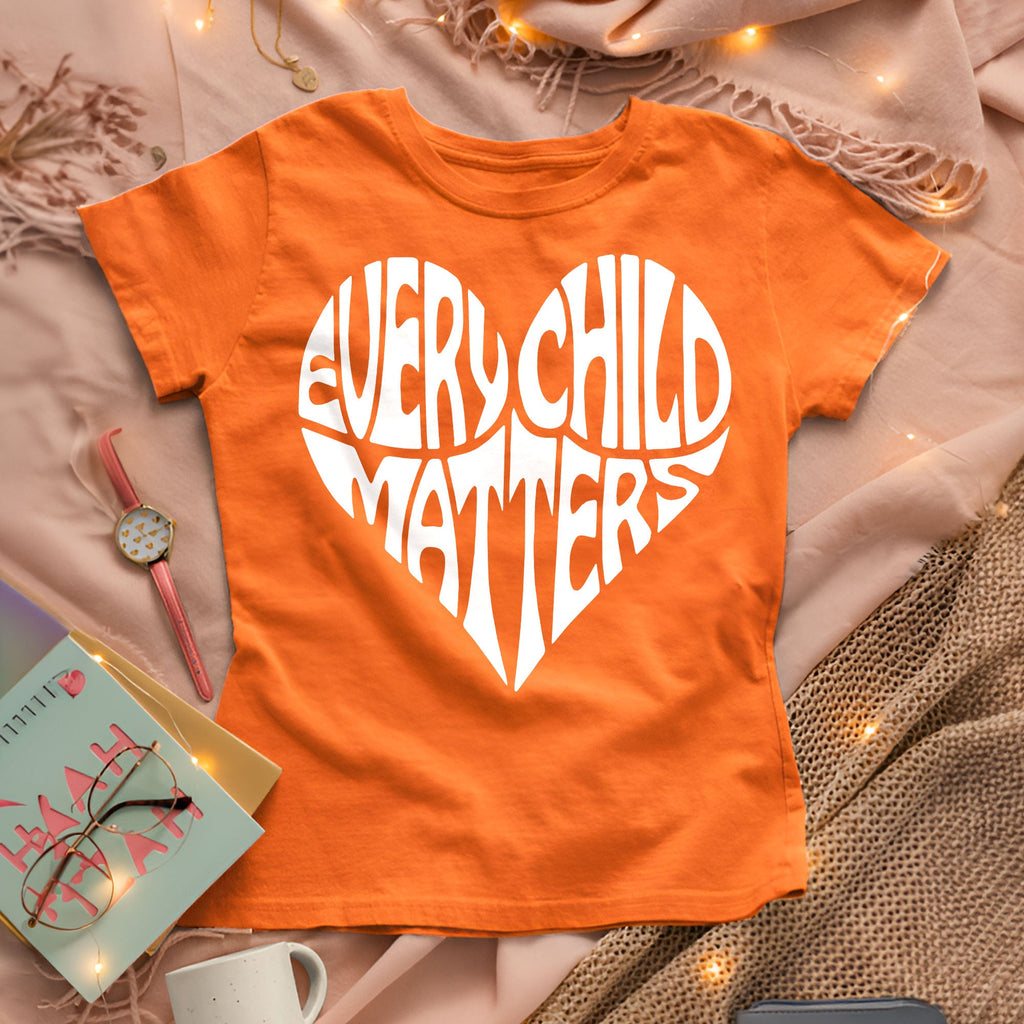 Every Child Matters Native Children Cared By Heart Native American Unisex T-shirt/Hoodie/Sweatshirt