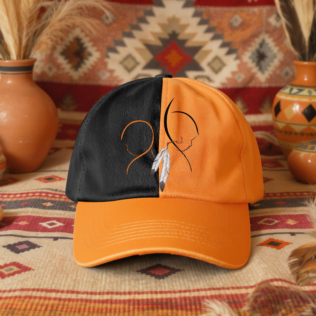 Every Child Matters Two Children For Orange Shirt Day Cap