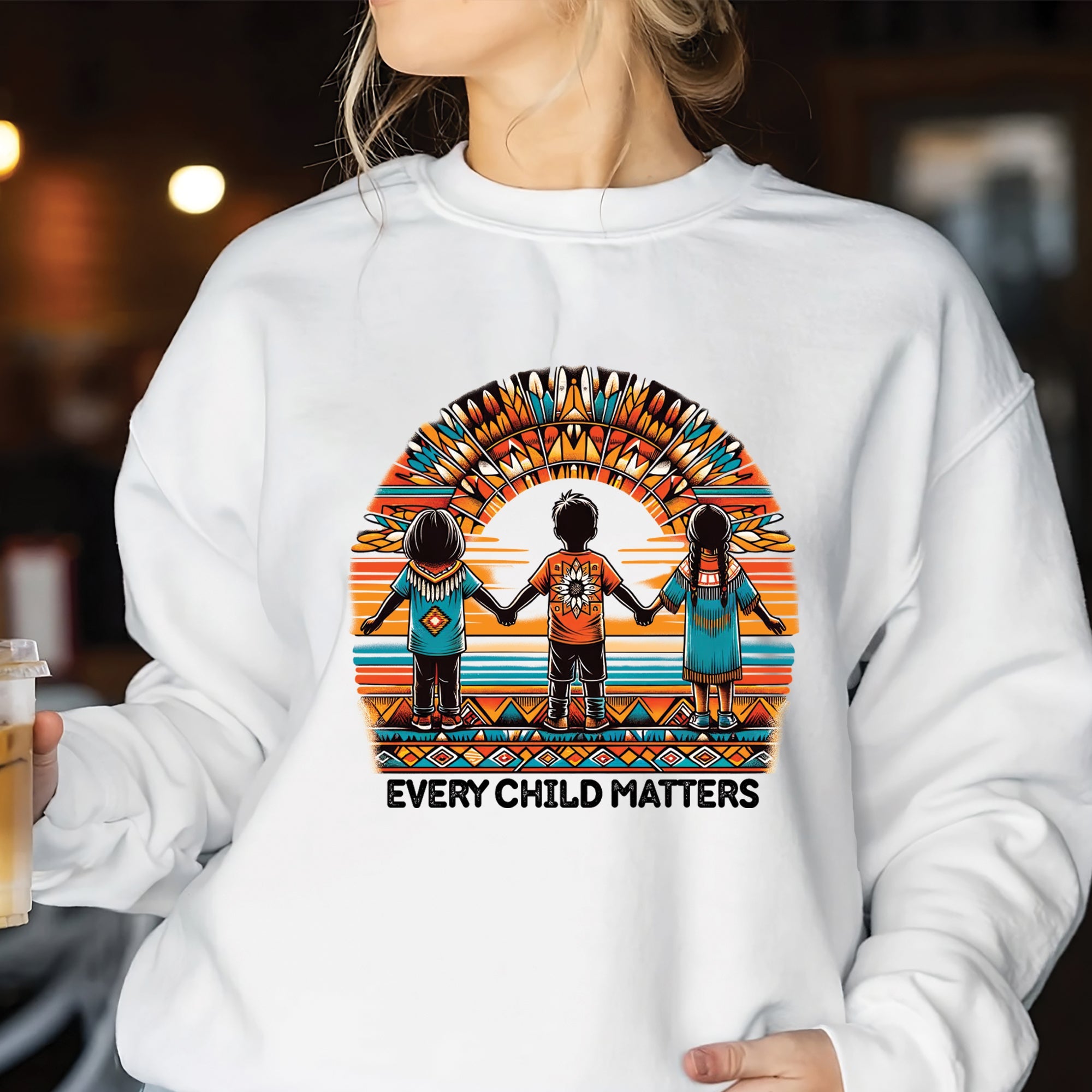 Truth and Reconciliation Every Child Matters Orange Shirt Day Native American Unisex T-shirt/Hoodie/Sweatshirt