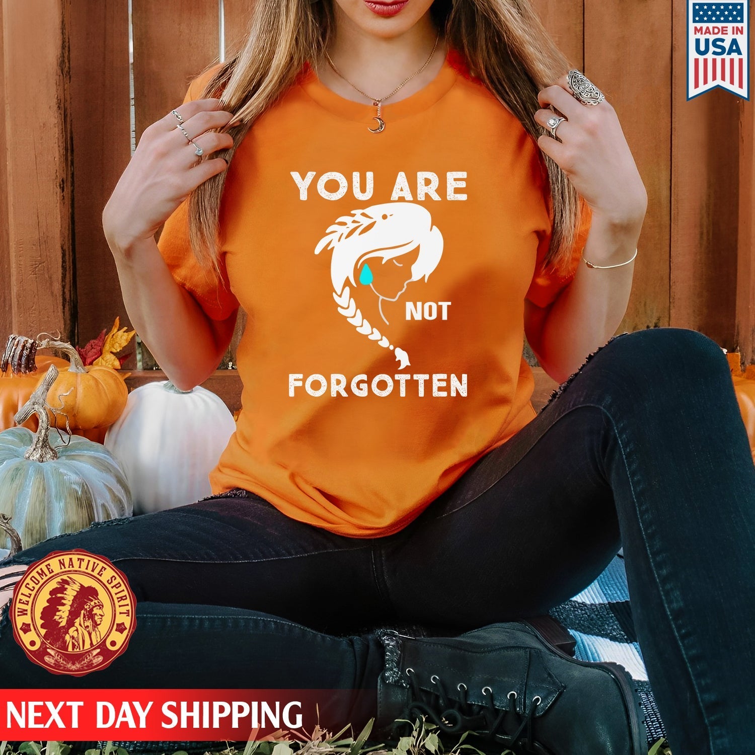 Every Child Matters You Are Not Forgotten Woman Indigenous For Orange Day Unisex T-shirt/Hoodie/Sweatshirt