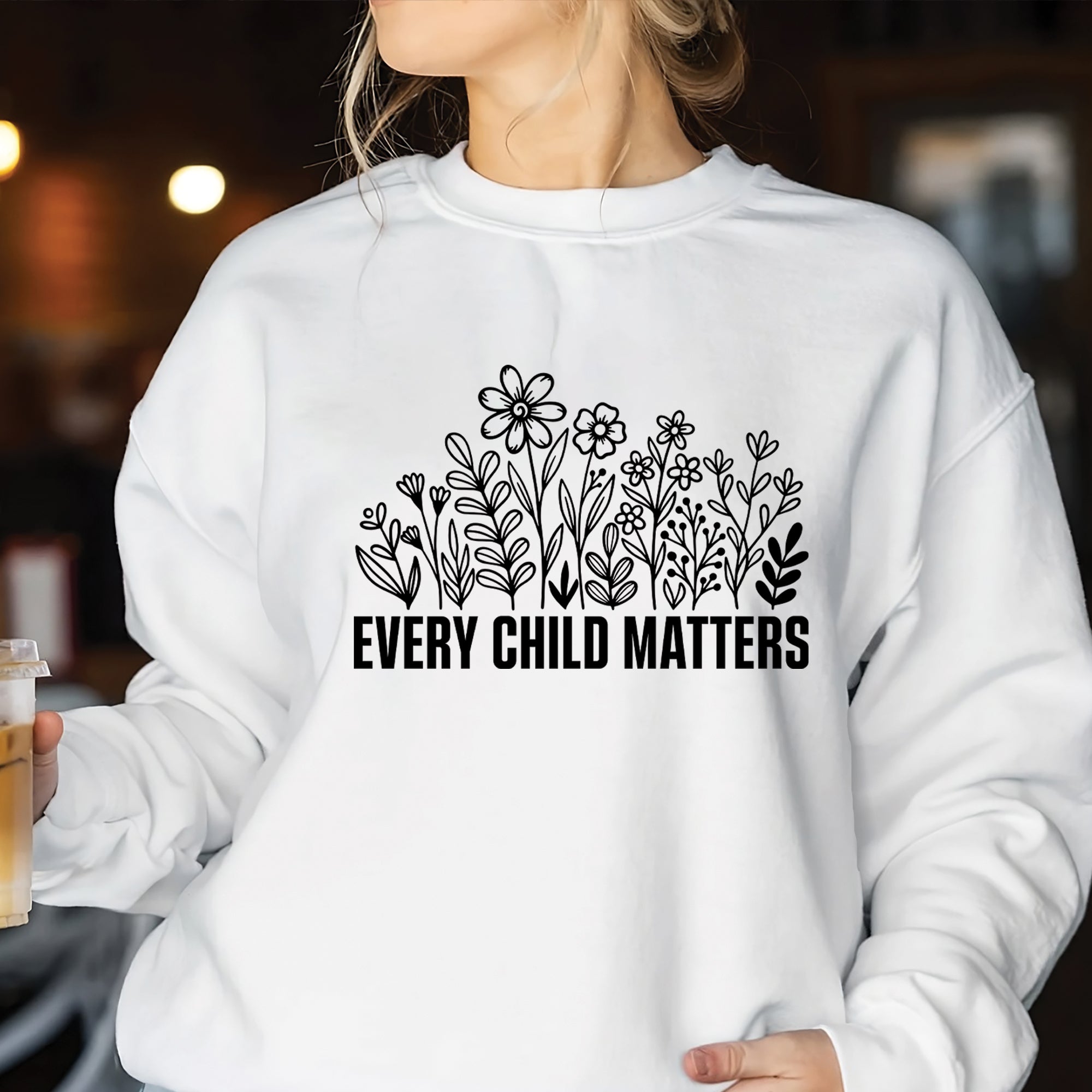 Every Child Matters – Blooming Hope Orange Shirt Day Native American Unisex T-shirt/Hoodie/Sweatshirt