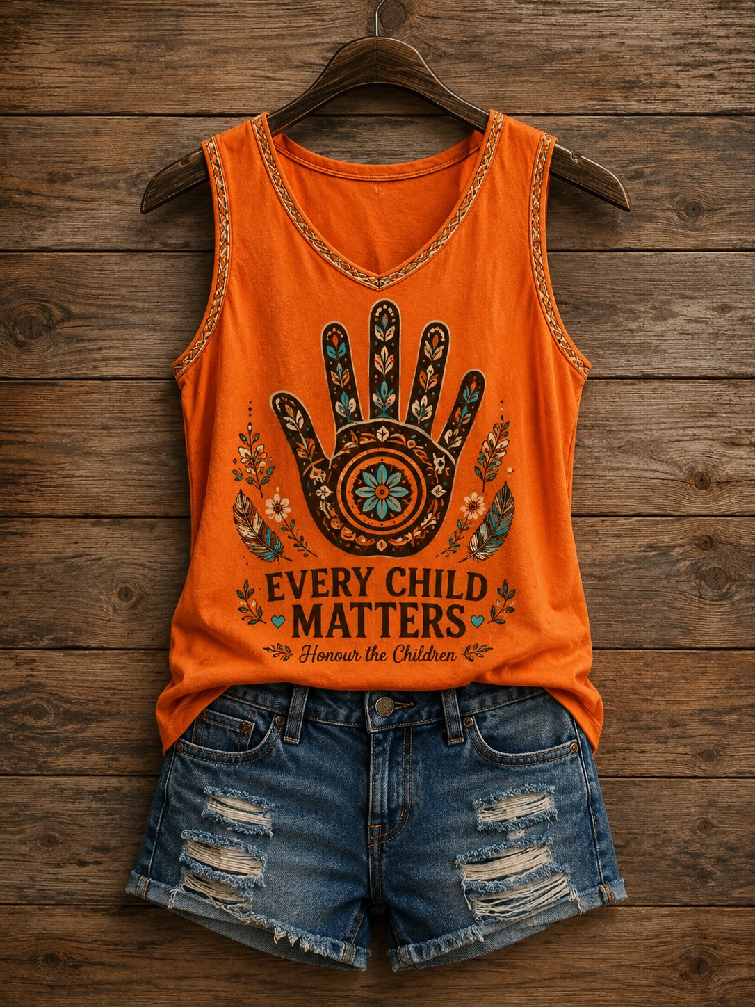 ❤️Buy 3 Get 20% Off❤️Women's National Day For Truth And Reconciliation Printed Top