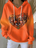 Women's Orange Shirt Day You Will Not Be Forgotten  Print Sweatshirt