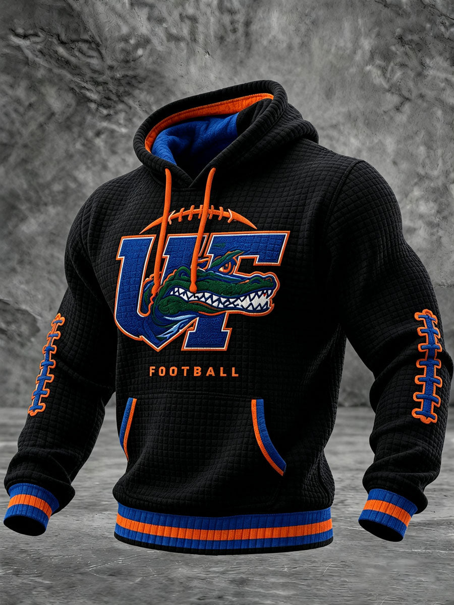 Men'S Football Printed Casual Hoodie