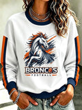 Women'S Football Fan Casual Sweatshirt