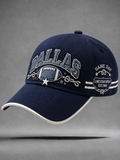Neutral Football Printed Casual Hat
