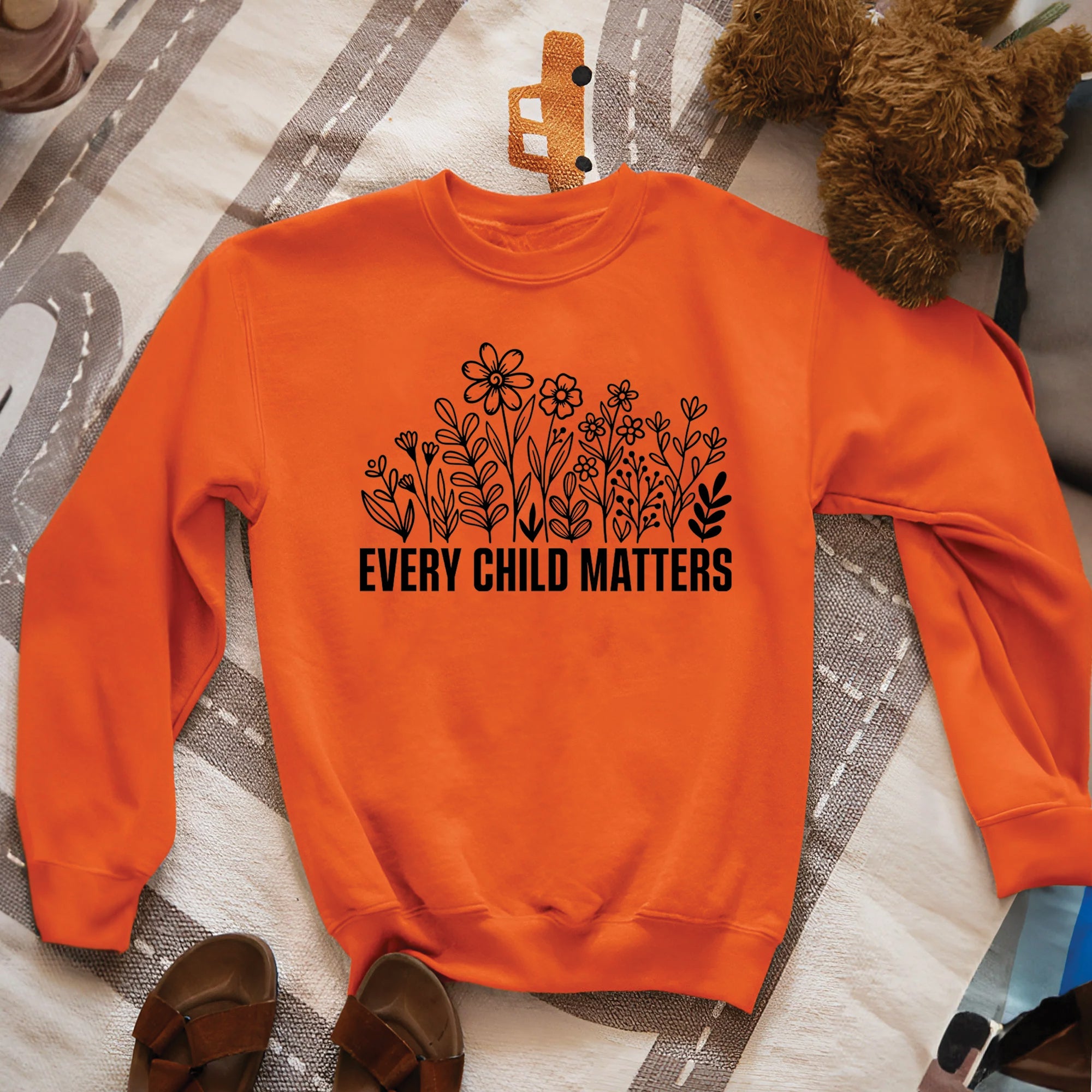 Every Child Matters – Blooming Hope Orange Shirt Day Native American Unisex T-shirt/Hoodie/Sweatshirt