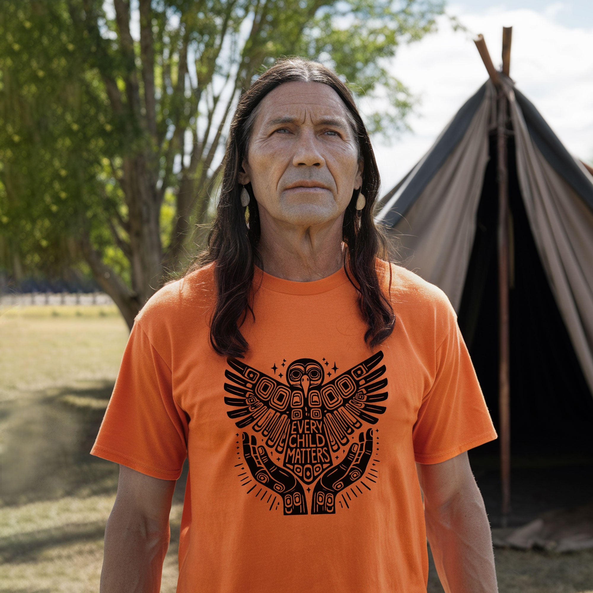 Every Child Matters Owl Bird Feather For Orange Shirt Day Unisex T-shirt/Hoodie/Sweatshirt 299