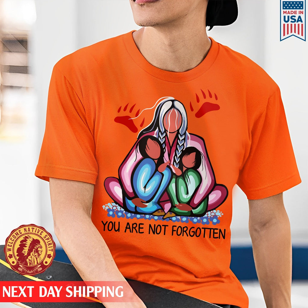 Every Child Matters Grandma With Grandniece You Are Not Forgotten Orange Shirt Day Unisex T-shirt/Hoodie/Sweatshirt