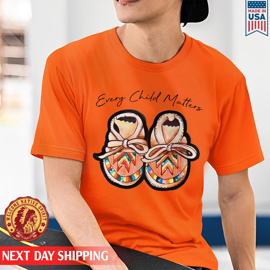 Every Child Matters Shoes Indigenous Orange Shirt Day Unisex T-shirt/Hoodie/Sweatshirt