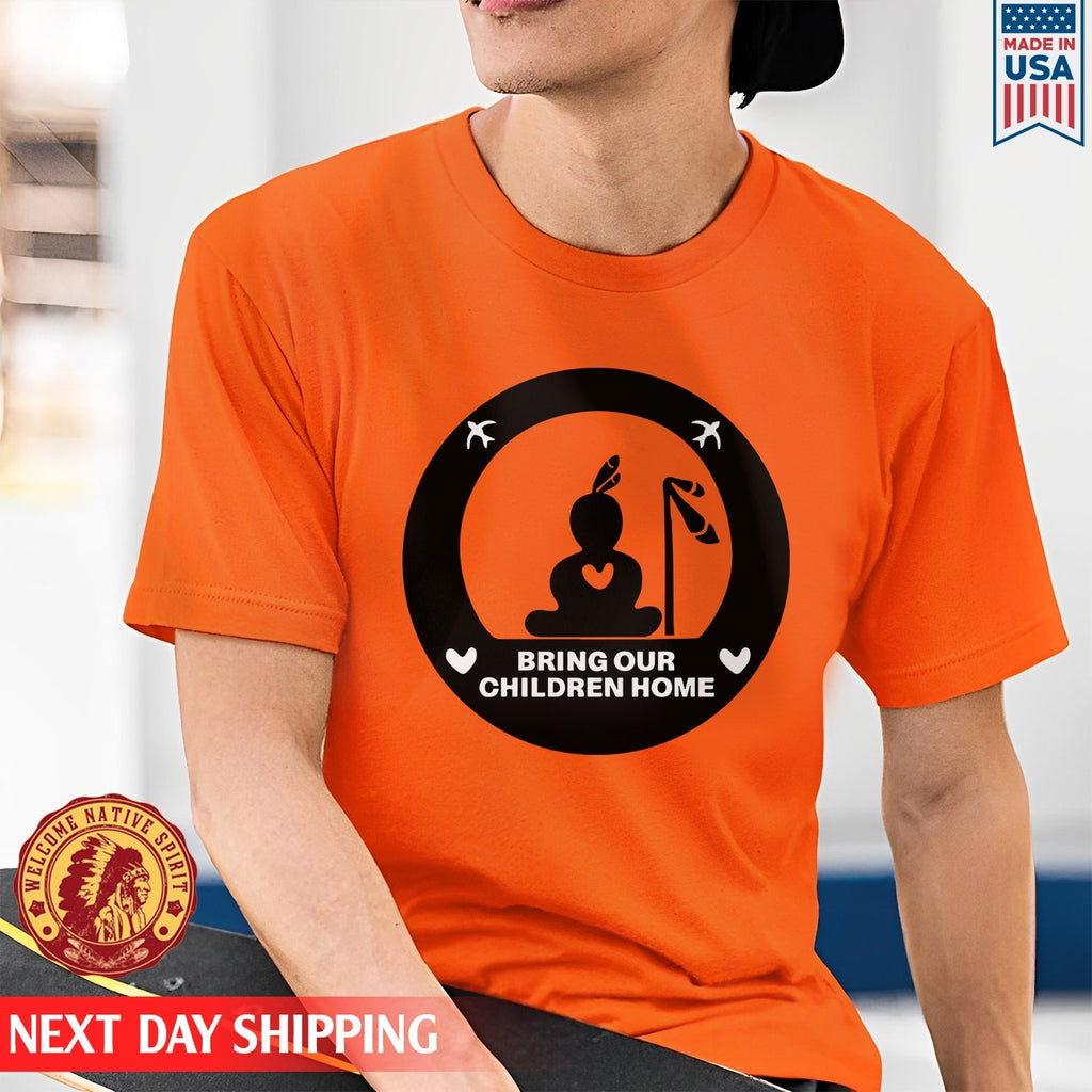 Every Child Matters Bring Our Children Home Circle For Orange Day Unisex T-shirt/Hoodie/Sweatshirt
