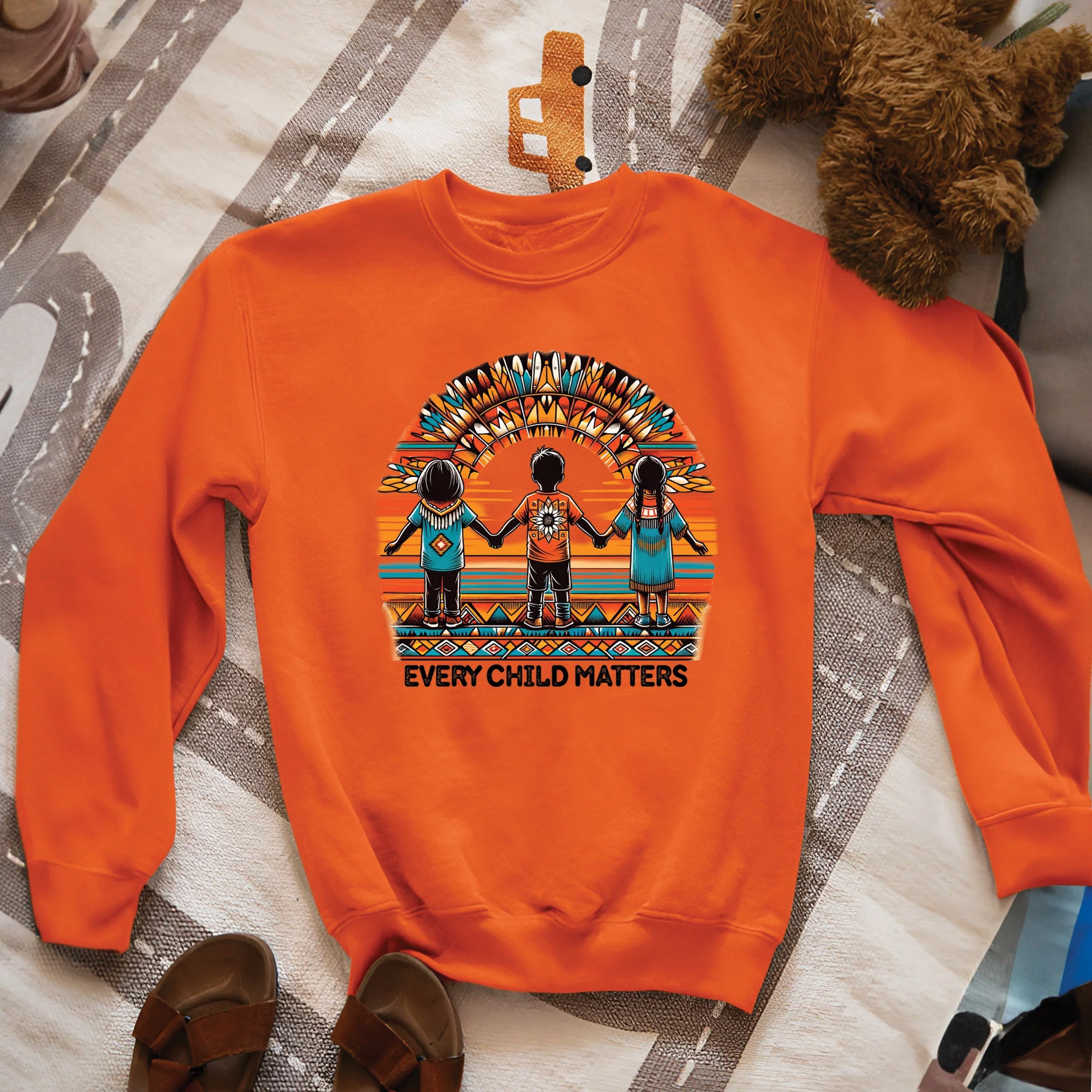 Truth and Reconciliation Every Child Matters Orange Shirt Day Native American Unisex T-shirt/Hoodie/Sweatshirt