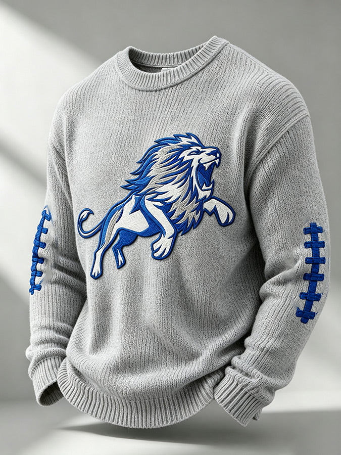 Men's casual rugby sweater