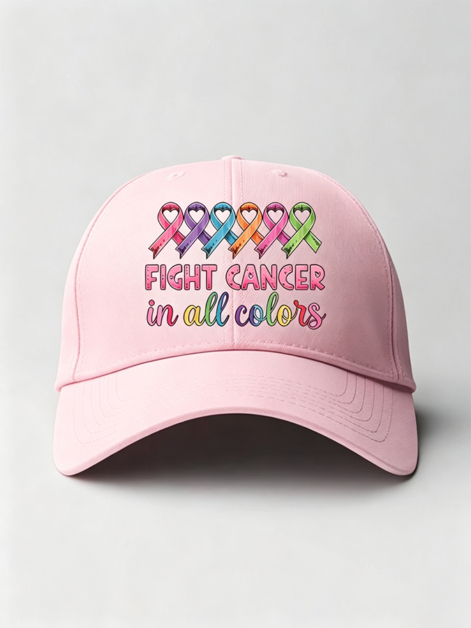 Unisex Leisure All Cancer Awareness Month Hat