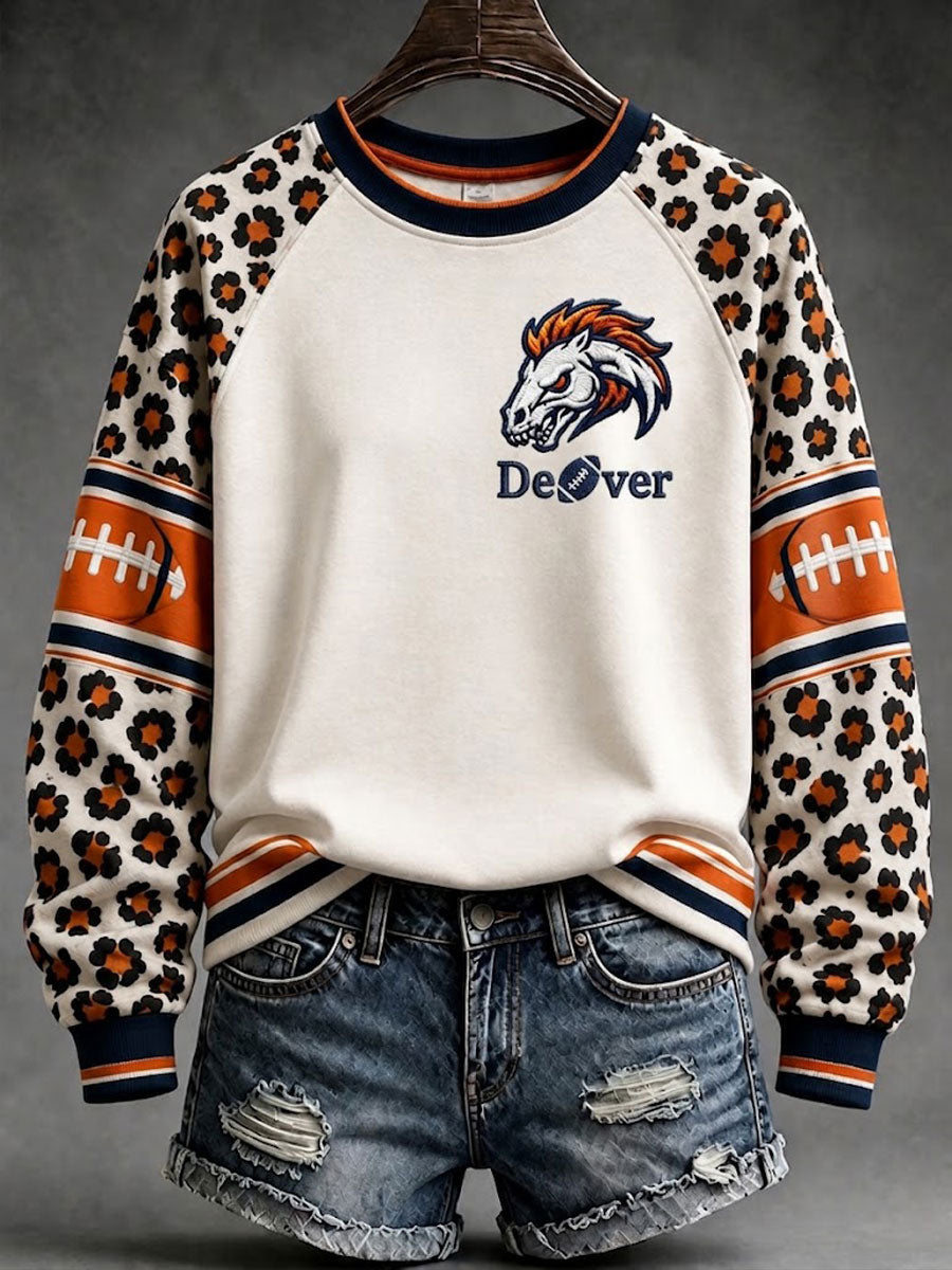 Women's Football Fans Gameday raglan sleeve sweatshirt