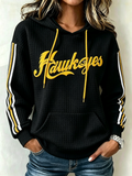 Women's Football Print Sweatshirt