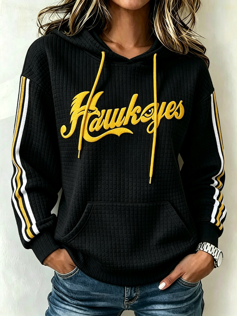 Women's Football Print Sweatshirt