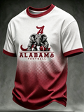 Men'S Football Fan Waffle T-Shirt