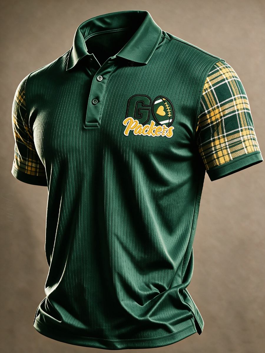 Men'S Football Print Casual Printed T-Shirt