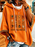 Women's Orange Shirt Day Graphic Print Sweatshirt