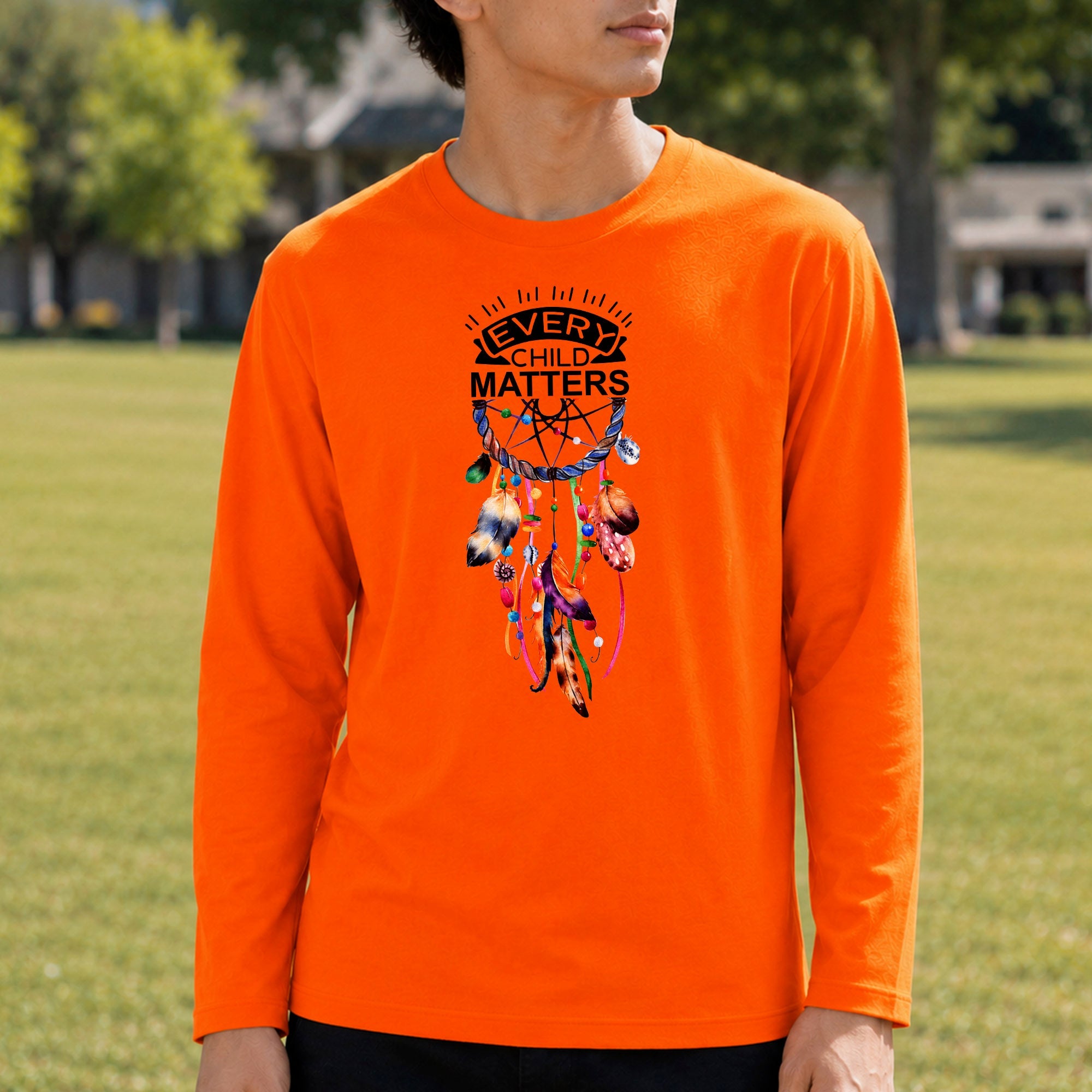 Every Child Matters Dreamcatcher Orange Shirt Day Unisex T-shirt/Hoodie/Sweatshirt